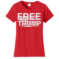 Free Donald Trump Supporters Pro Trump Republican Women's T-Shirt