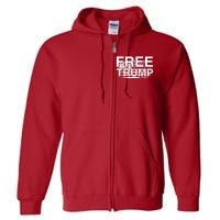 Free Donald Trump Supporters Pro Trump Republican Full Zip Hoodie