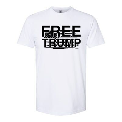 Free Donald Trump Supporters Pro Trump Republican Softstyle® CVC T-Shirt