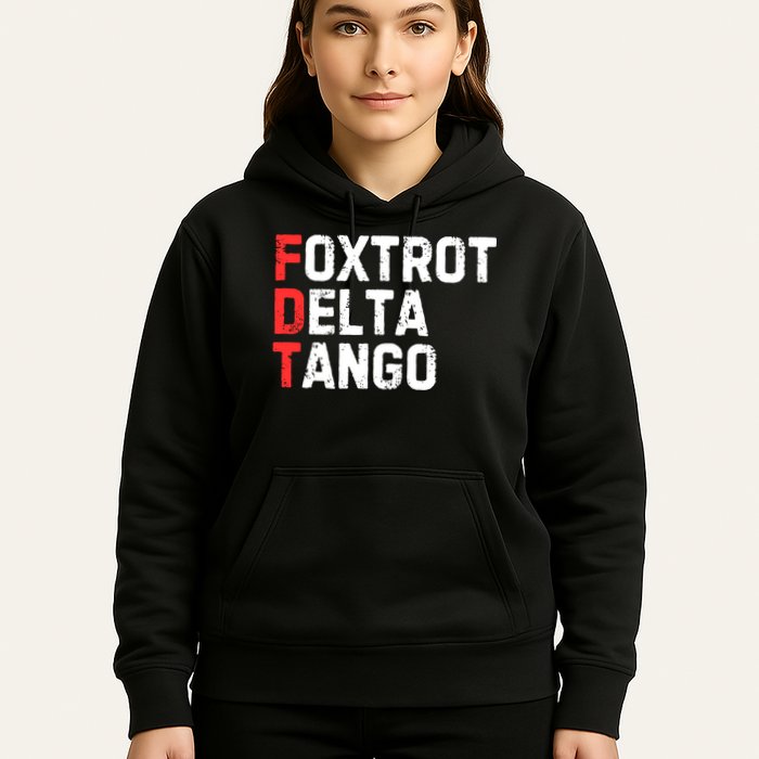 Foxtrot Delta Tango Hoodie