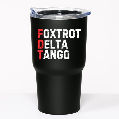 Foxtrot Delta Tango Tumbler