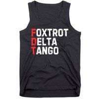 Foxtrot Delta Tango Tank Top