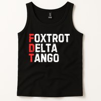 Foxtrot Delta Tango Tank Top