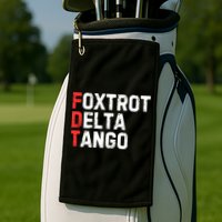 Foxtrot Delta Tango Golf Towel