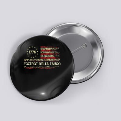 Foxtrots Delta Tangos Funny Foxtrots Delta Tangos Button