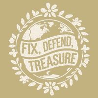 Fix Defend Treasure Resist Protest And Celebrate Earth Day Button