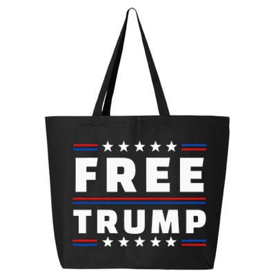 Free Donald Trump Republican Support 25L Jumbo Tote