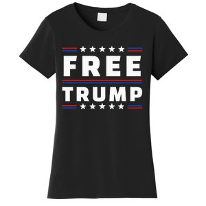 Free Donald Trump Republican Support Women's T-Shirt