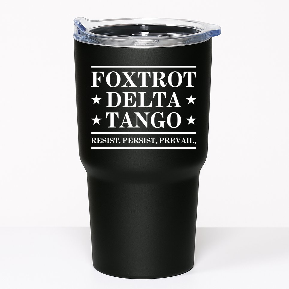 Foxtrot Delta Tango Tumbler