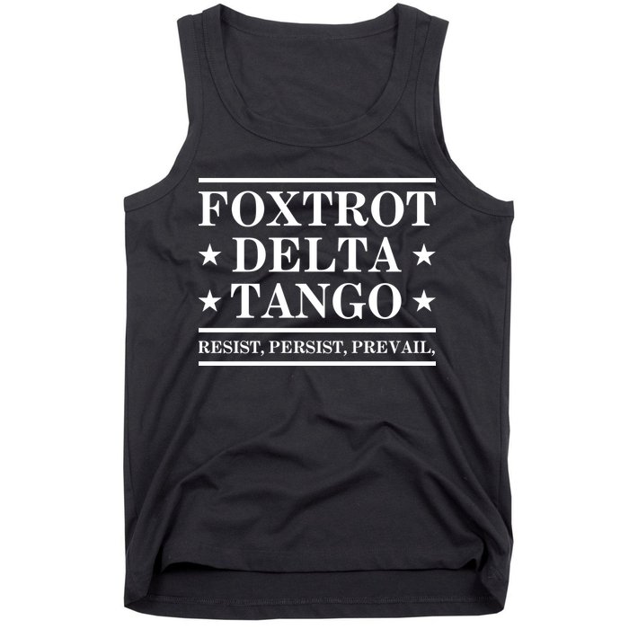 Foxtrot Delta Tango Tank Top