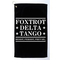 Foxtrot Delta Tango Golf Towel