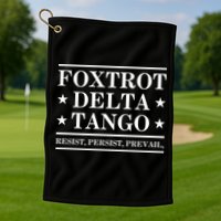 Foxtrot Delta Tango Golf Towel