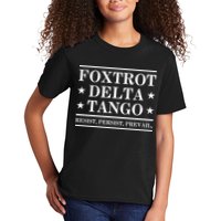Foxtrot Delta Tango Kids T-Shirt