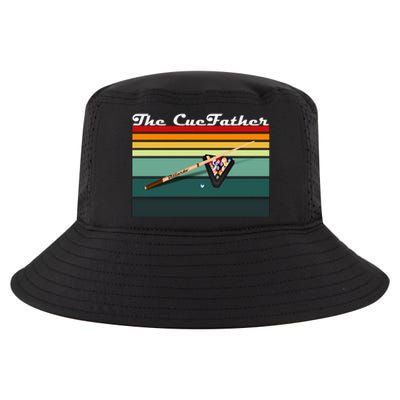 Father's Day The Cue Father Fantasy Billiards Funny Pool Billiards Gift For Dad Cool Comfort Performance Bucket Hat