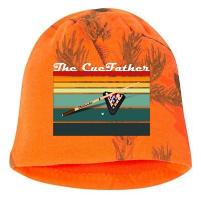 Father's Day The Cue Father Fantasy Billiards Funny Pool Billiards Gift For Dad Kati - Camo Knit Beanie