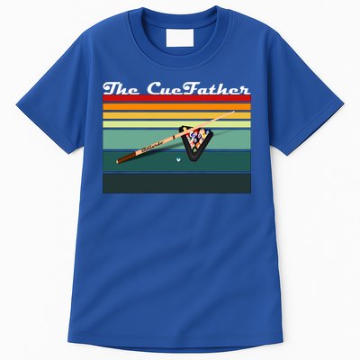 Father's Day The Cue Father Fantasy Billiards Funny Pool Billiards Gift For Dad Tall T-Shirt