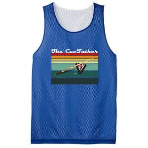 Father's Day The Cue Father Fantasy Billiards Funny Pool Billiards Gift For Dad Mesh Reversible Basketball Jersey Tank