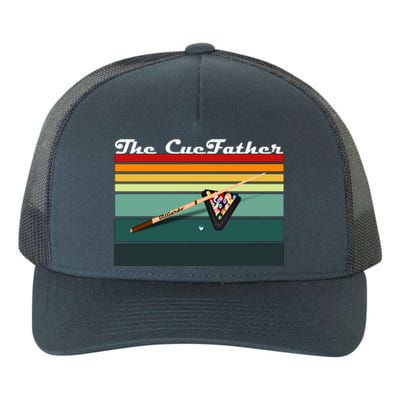 Father's Day The Cue Father Fantasy Billiards Funny Pool Billiards Gift For Dad Yupoong Adult 5-Panel Trucker Hat