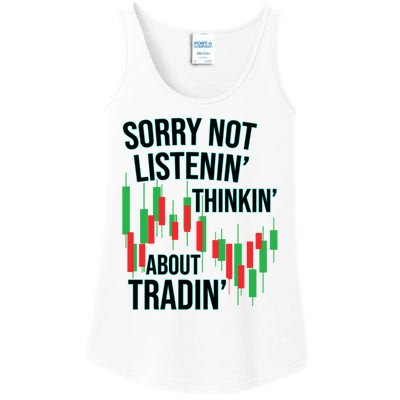 Funny Day Trading Quote Stock Market Funny Gift Cool Gift Ladies Essential Tank