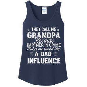 Fathers Day They Call Me Grandpa Grandfather Gift Ladies Essential Tank