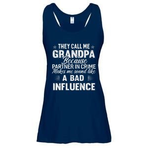 Fathers Day They Call Me Grandpa Grandfather Gift Ladies Essential Flowy Tank