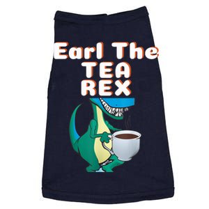 Funny Dinosaur T-Rex Earl The Tea Rex Dino Lovers Gift Idea Doggie Tank