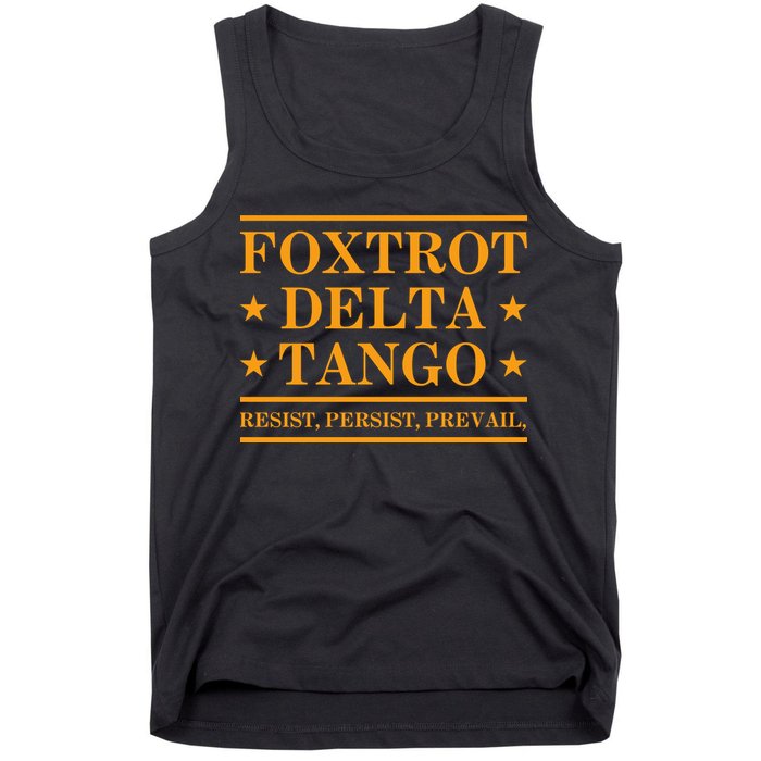 Foxtrot Delta Tango Tank Top
