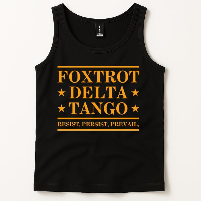 Foxtrot Delta Tango Tank Top
