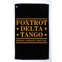Foxtrot Delta Tango Golf Towel
