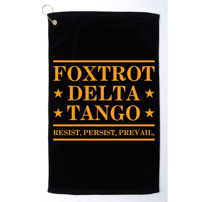 Foxtrot Delta Tango Golf Towel