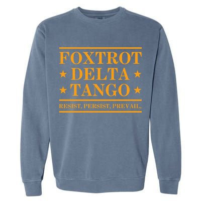 Foxtrot Delta Tango Garment-Dyed Sweatshirt