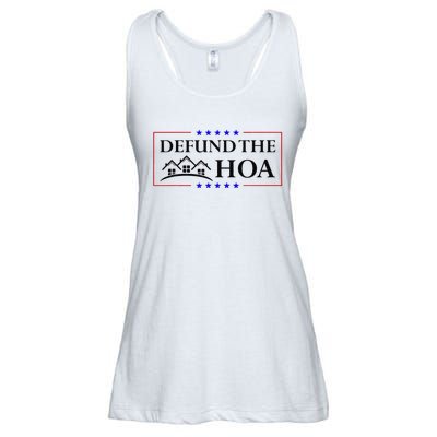 Funny Defund The Hoa Homeowners Association Ladies Essential Flowy Tank