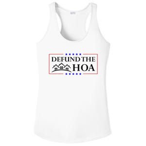 Funny Defund The Hoa Homeowners Association Ladies PosiCharge Competitor Racerback Tank