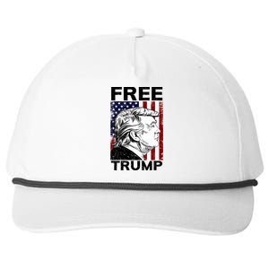 Free Donald Trump Republican Support Snapback Five-Panel Rope Hat