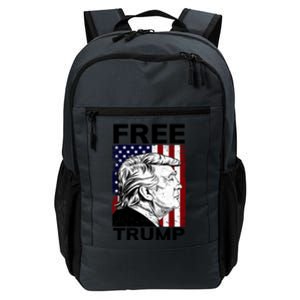 Free Donald Trump Republican Support Daily Commute Backpack