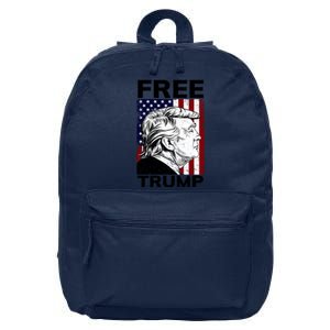 Free Donald Trump Republican Support 16 in Basic Backpack