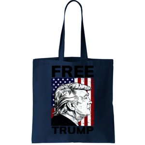 Free Donald Trump Republican Support Tote Bag