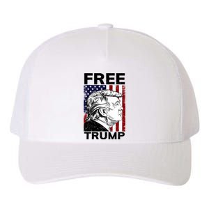 Free Donald Trump Republican Support Yupoong Adult 5-Panel Trucker Hat