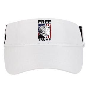 Free Donald Trump Republican Support Adult Drive Performance Visor