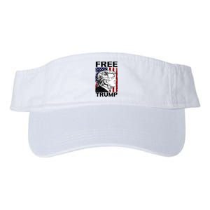 Free Donald Trump Republican Support Valucap Bio-Washed Visor