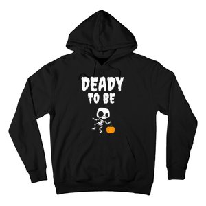 Funny Deady To Be Dad Halloween Pregnancy Announcement Hoodie