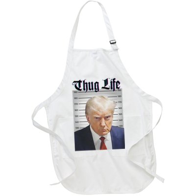 Funny Donald Trump Thug Life Squad Team Apron