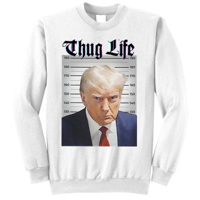 Funny Donald Trump Thug Life Squad Team Sweatshirt