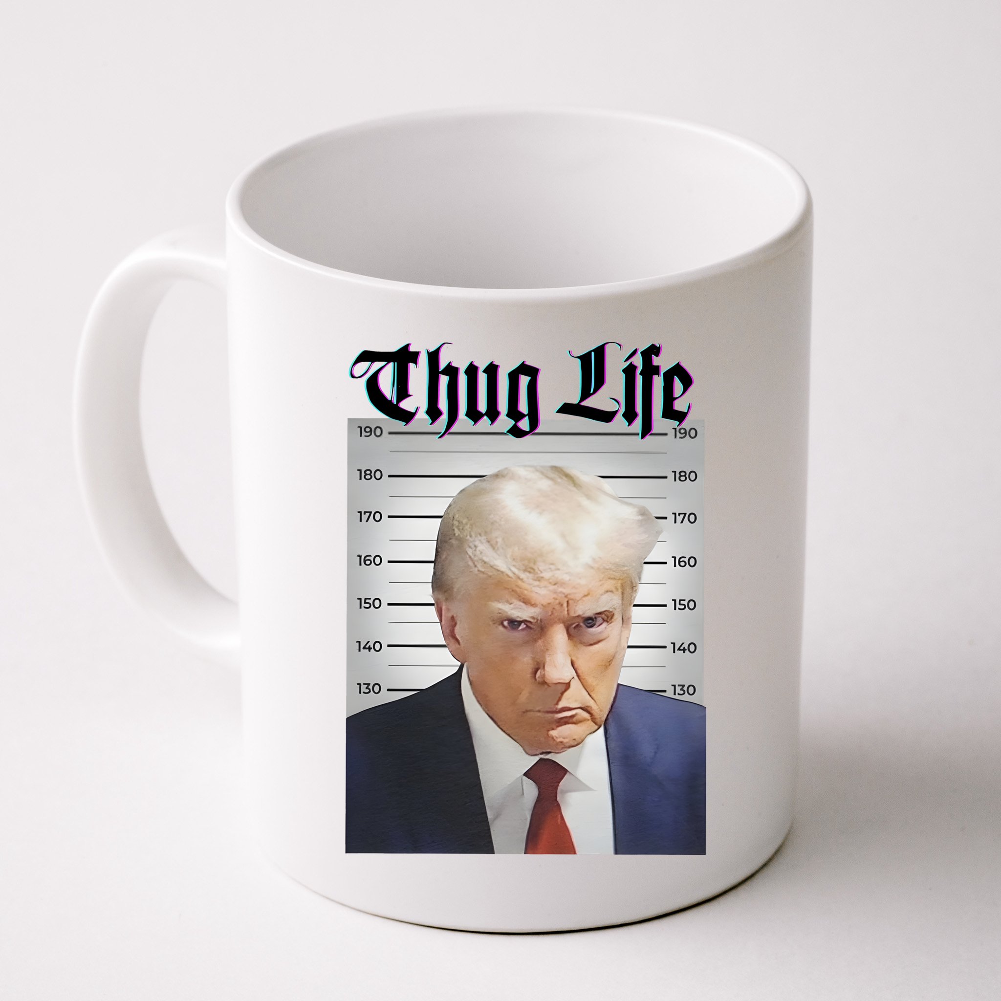 Funny Donald Trump Thug Life Squad Team Mug