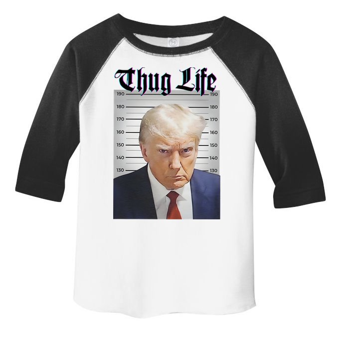Funny Donald Trump Thug Life Squad Team Toddler Fine Jersey T-Shirt