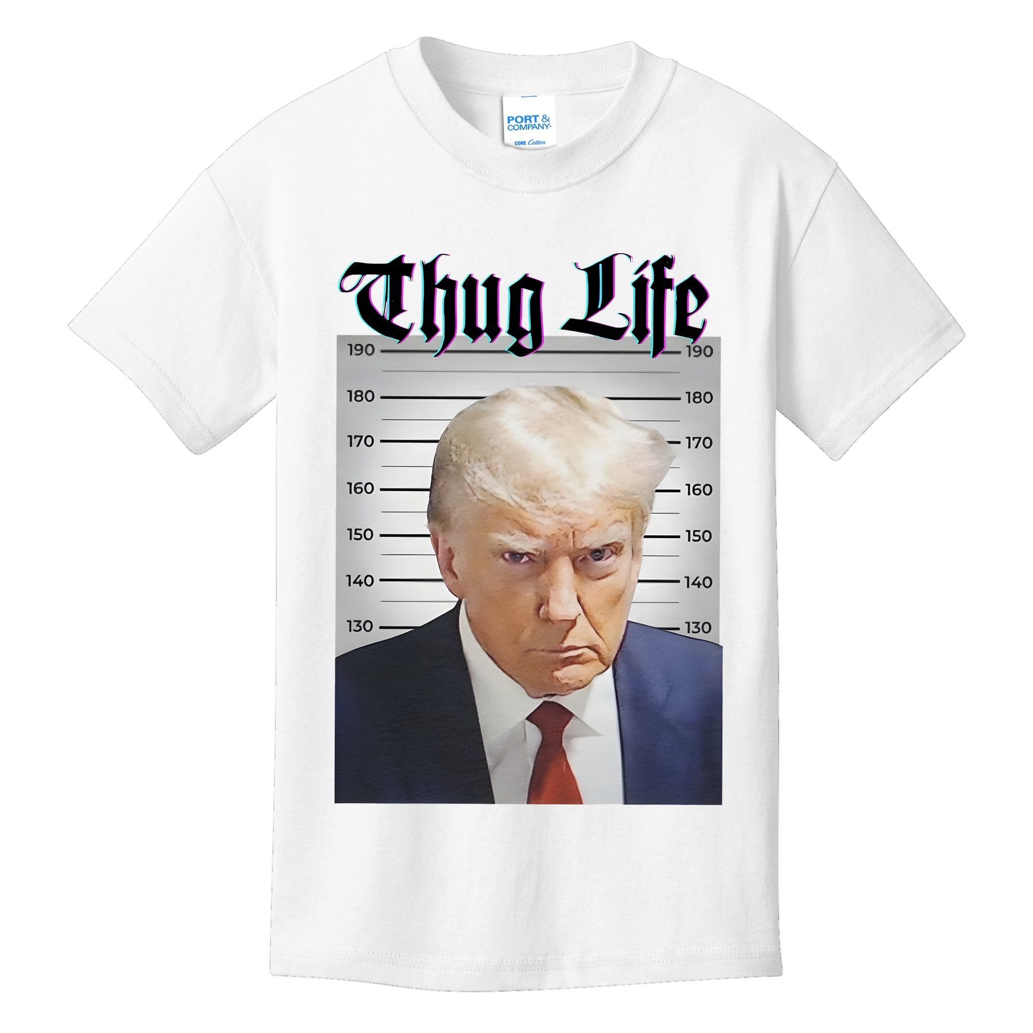 Funny Donald Trump Thug Life Squad Team Kids T-Shirt