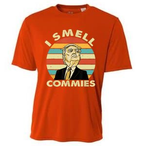 Funny Donald Trump I Smell Commies Humor Gift Tee Cooling Performance Crew T-Shirt