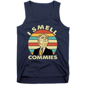 Funny Donald Trump I Smell Commies Humor Gift Tee Tank Top