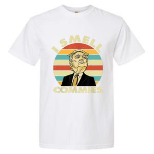 Funny Donald Trump I Smell Commies Humor Gift Tee Garment-Dyed Heavyweight T-Shirt