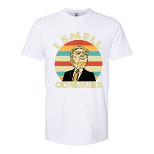 Funny Donald Trump I Smell Commies Humor Gift Tee Softstyle CVC T-Shirt